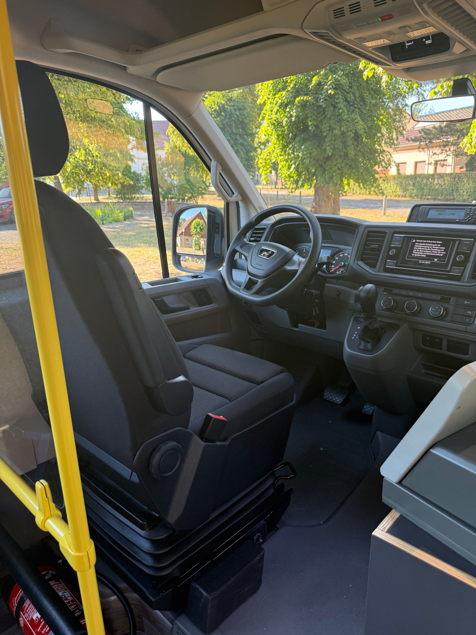 Unser Bus von innen