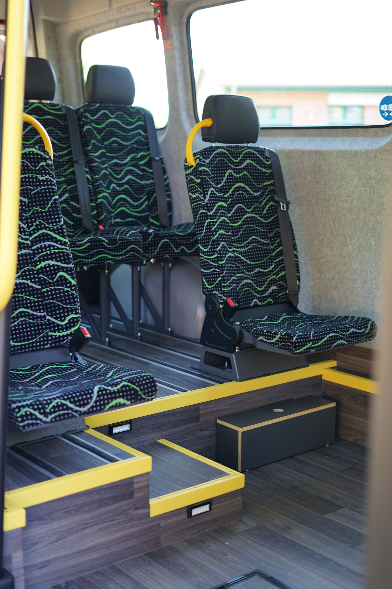 Unser Bus von innen