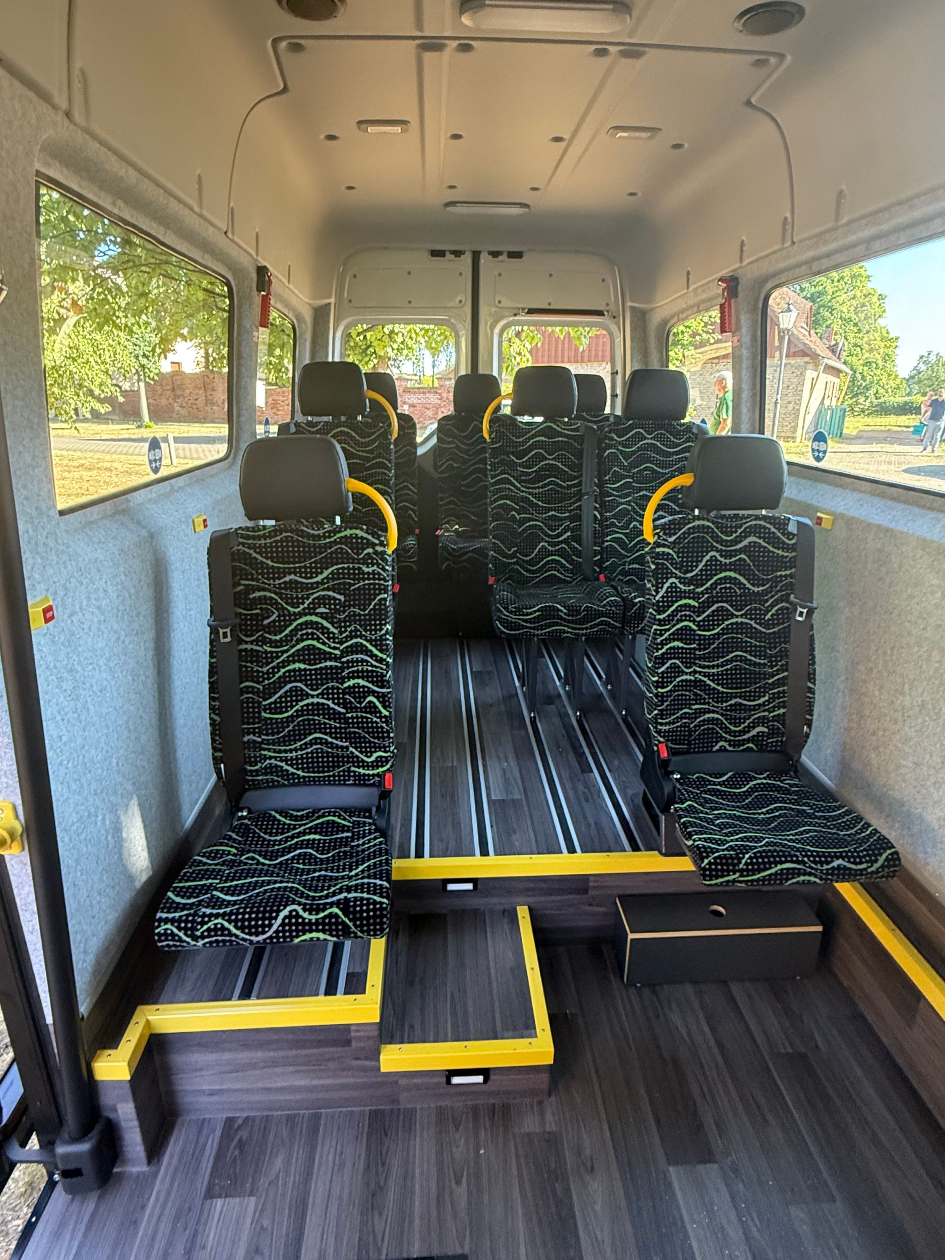 Unser Bus von innen