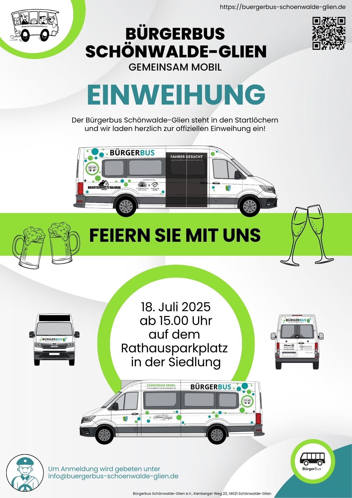Einladung zur Einweihungsfeier am 18.07.2025  Bild