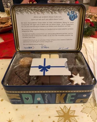 Gemeinsamer Jahresausklang mit unseren Fahrern vom Bürgerbus 