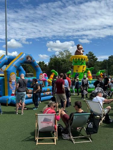 Kindertagsfest in der Siedlung