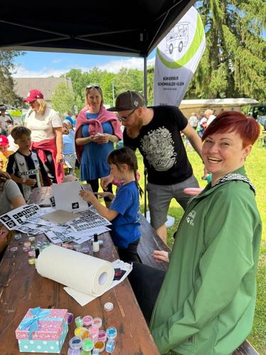 Kindertagsfest in der Siedlung