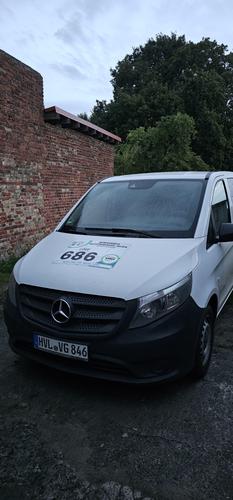 Unser Bürgerbus muss in die Werkstatt.